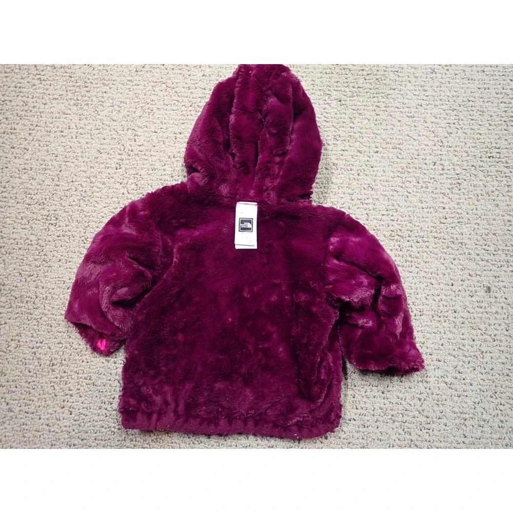 The North‎ Face Reversible Jacket Infant 6-12M Pink Purple Excellent Chimborazo
